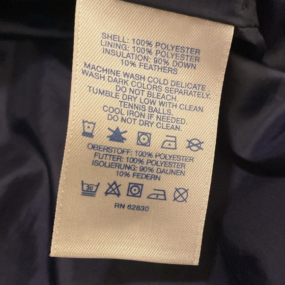 Land’s End Down Filled Puffer Jacket Womens SZ S 6-8 packable coat fall Winter - Picture 7 of 10